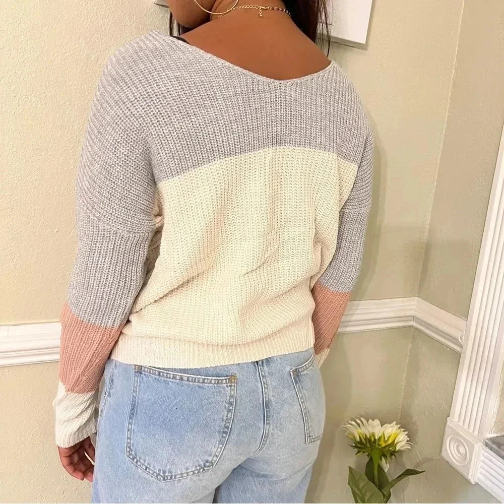 Main strip Multicolor Knit Sweaters - Picture 6 of 9